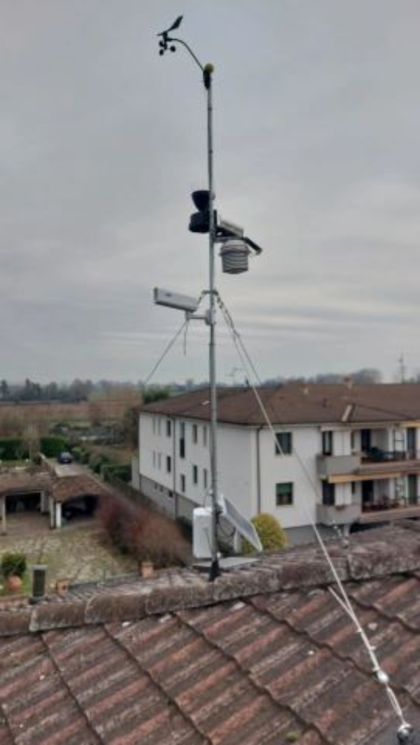 Stazione meteorologica vista Est