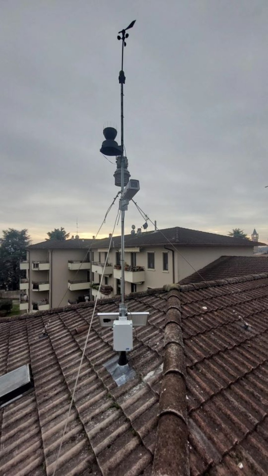 Stazione meteorologica vista Sud